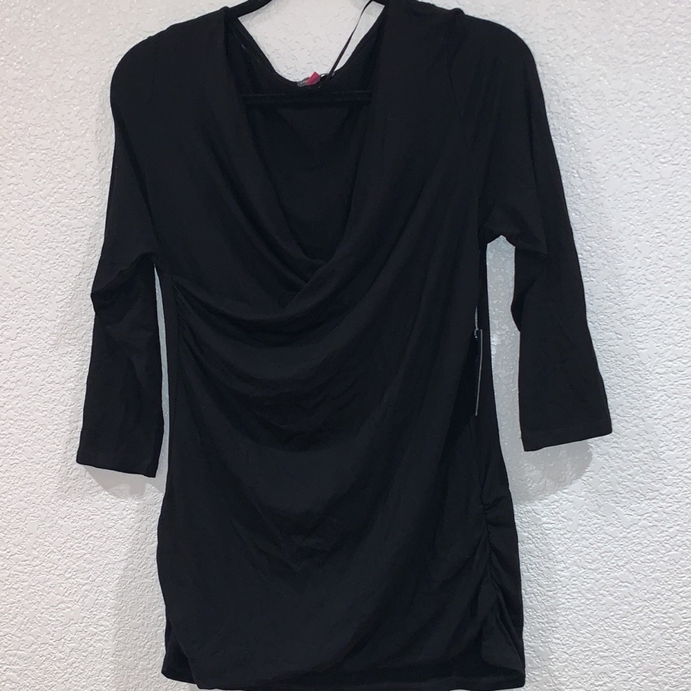 Vince Camuto Black Blouse NWT
